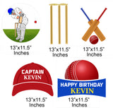 Cricket Theme Birthday Party Cutouts