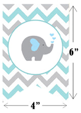 Baby Elephant Theme Birthday Party Banner for Decoration