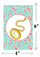 Tea Party Theme Birthday Party Banner for Decoration