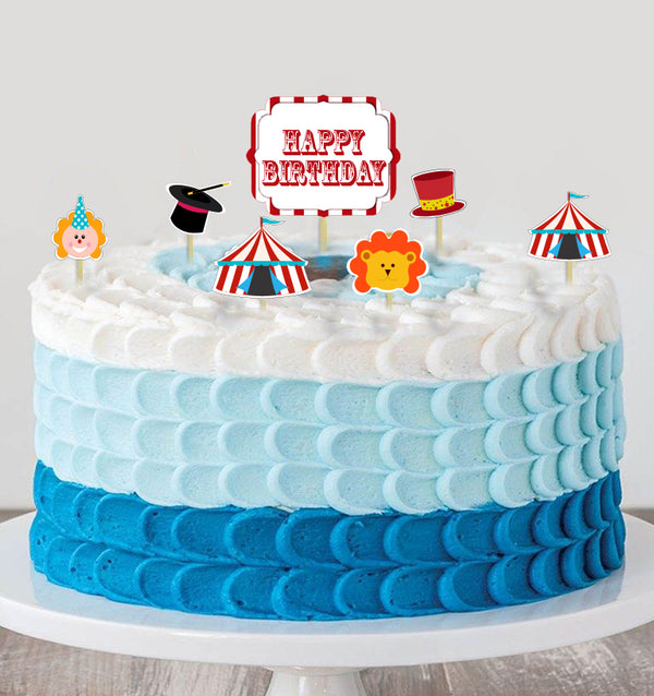 Carnival Party Cake Topper /Cake Decoration Kit