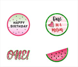 One In A Melon Birthday Party Paper Decorative Straws