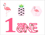 Flamingo Birthday Party Paper Decorative Straws