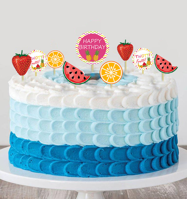 Twotti Fruity Birthday Party Cake Topper /Cake Decoration Kit