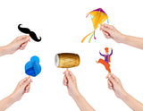 Lohri Party Photo Booth Props Kit