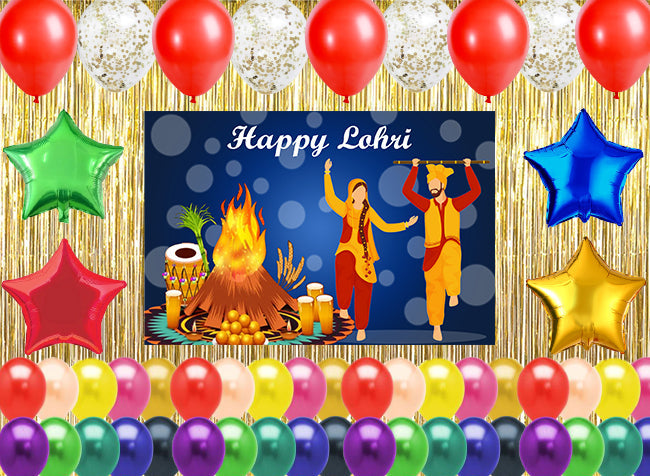 Lohri Party Decorations Complete Set