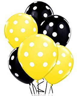 Polka Dot Party Balloons for Birthday Parties or  Baby Shower