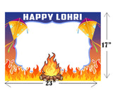 Lohri Selfie Photo Booth Picture Frame