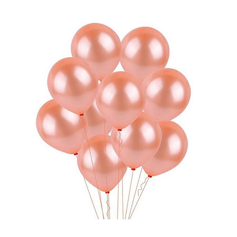 Metallic Balloons 9 Inch Thick Latex Balloon for Birthday/Anniversary Party Supplies