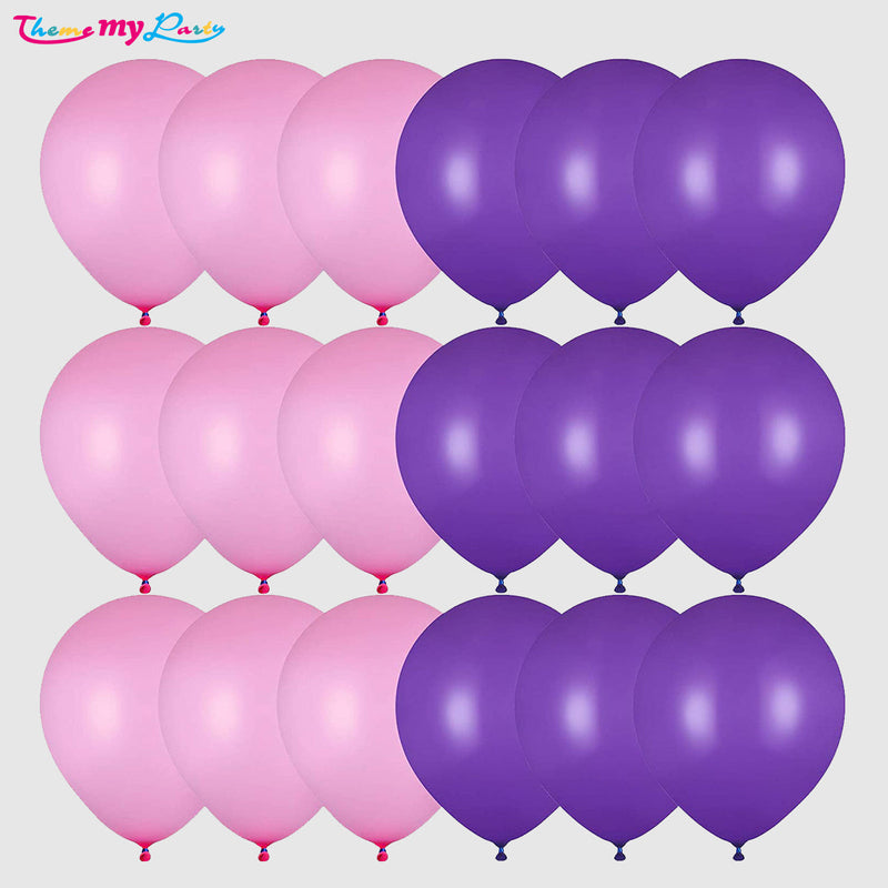 Metallic Pink And Purple Balloons Birthday  Party Decoration