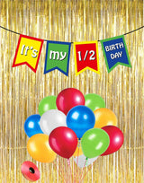 Half Birthday Party Decoration Kit