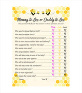 "What It Will Bee" Theme Baby Shower Games - Pack Of 10