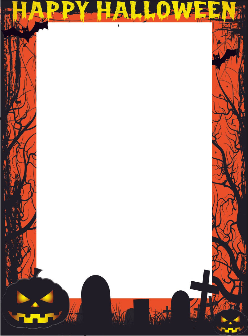 Halloween Photo Frame Decorations /Selfie Photo Booth