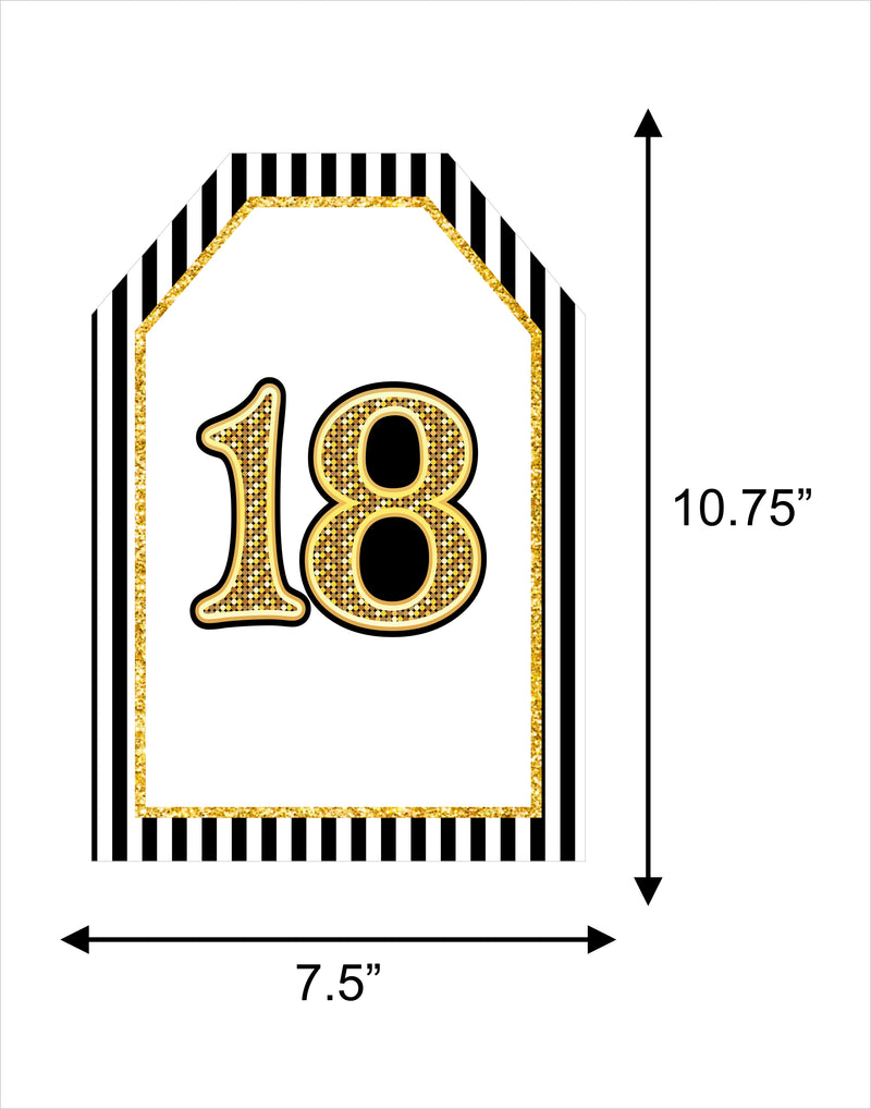 18th  Birthday Party Door Wall Banner