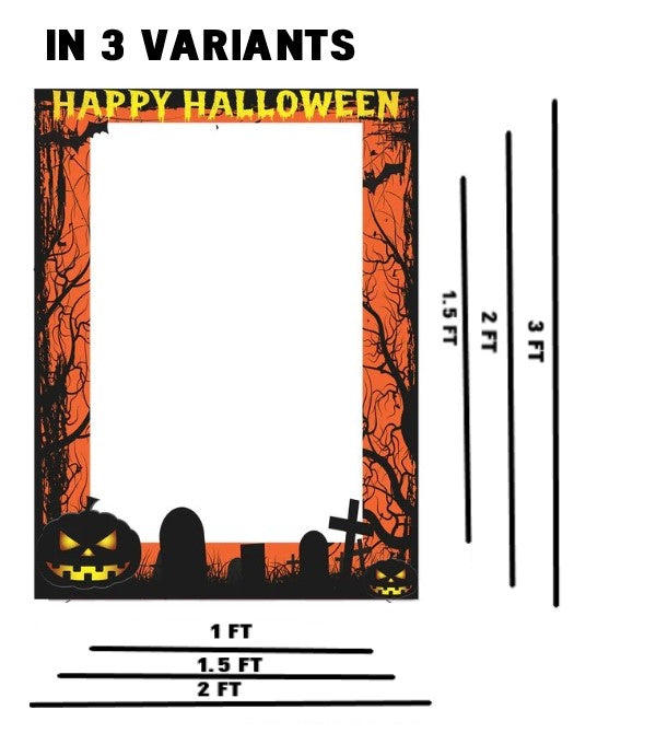 Halloween Photo Frame Decorations /Selfie Photo Booth