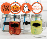 Halloween Party Decoration Straw Set